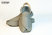 Premium Grey Peshawri chappal