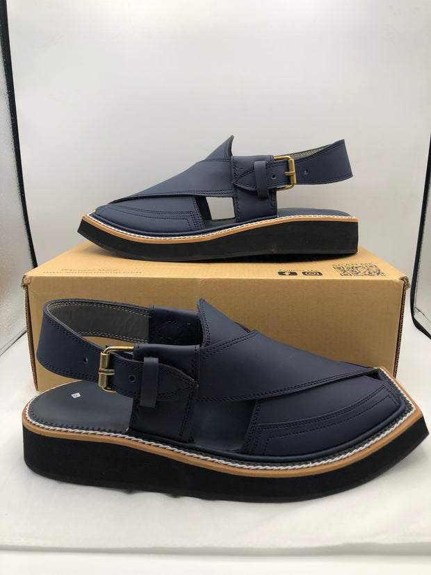 Dark Matte Blue Double Sole