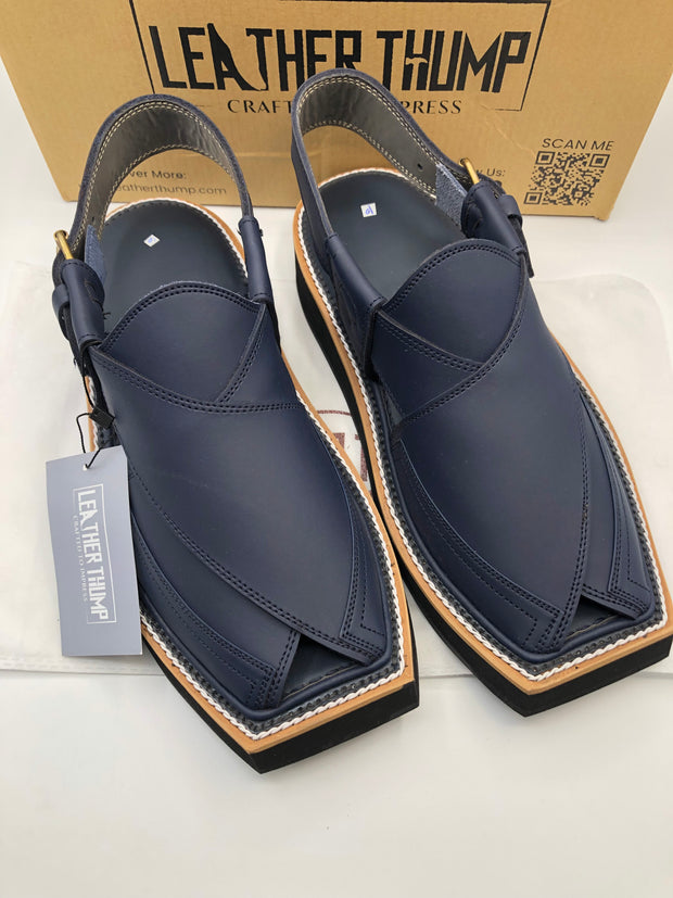 Dark Matte Blue Double Sole