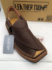 Dark Matte Brown Double Sole